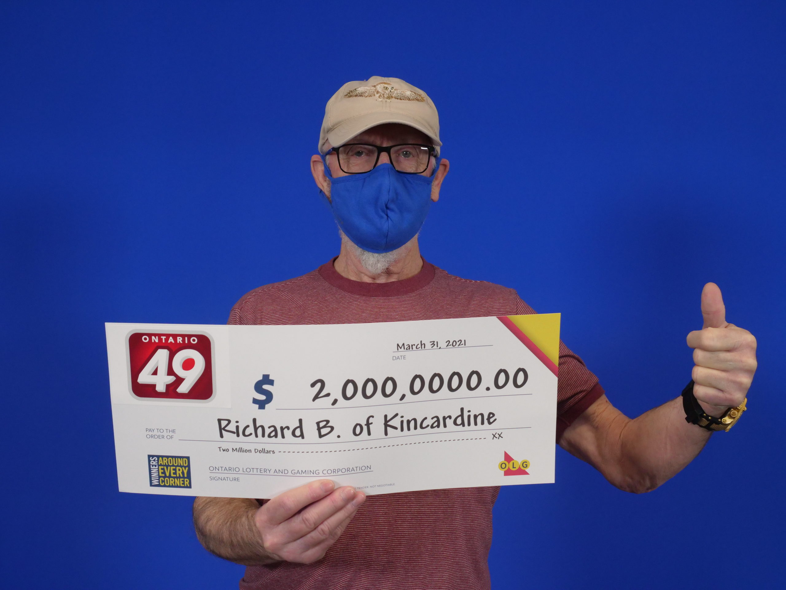 Kincardine resident puts $2 million in the bank