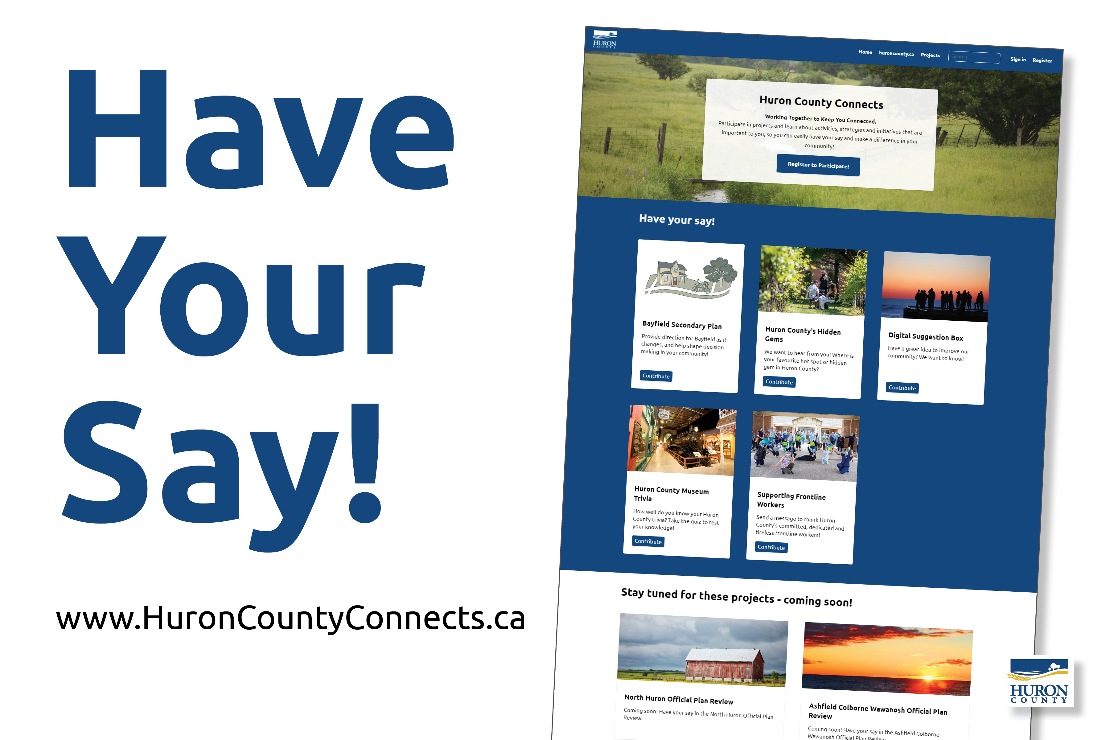 county unveils online community engagement site