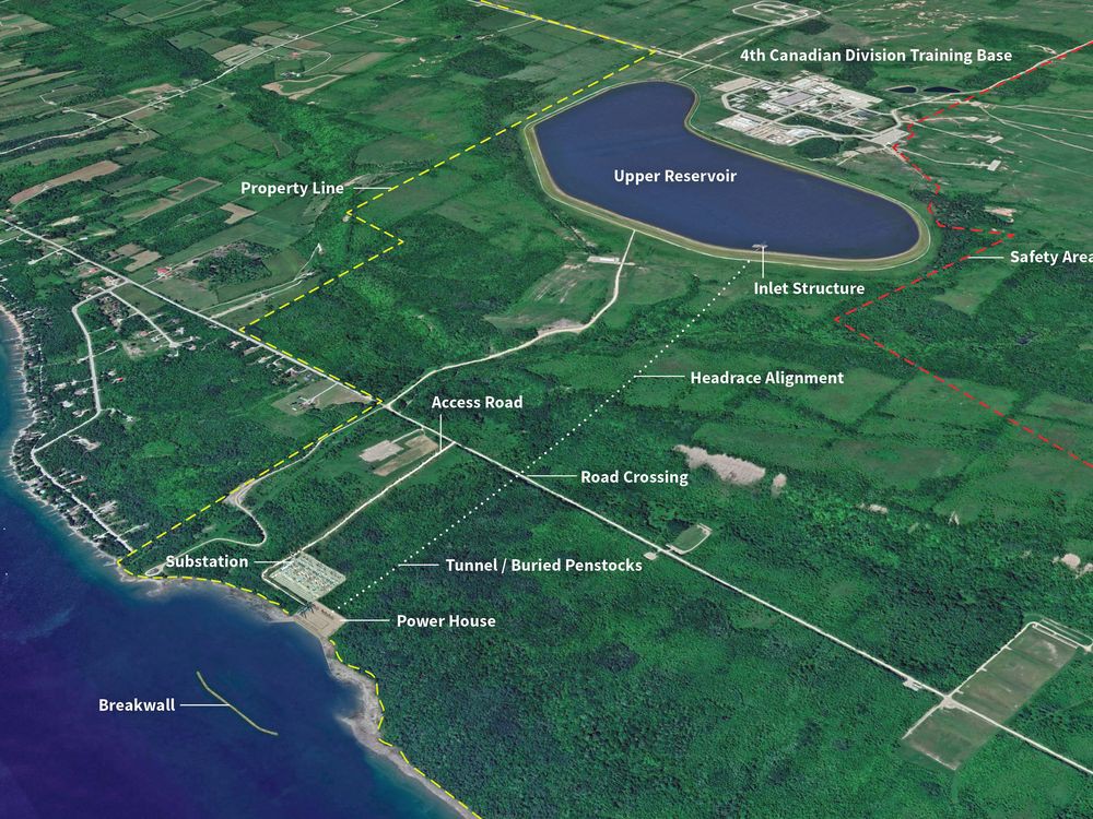 Petition against Meaford pumped-storage plan filed as company proceeds