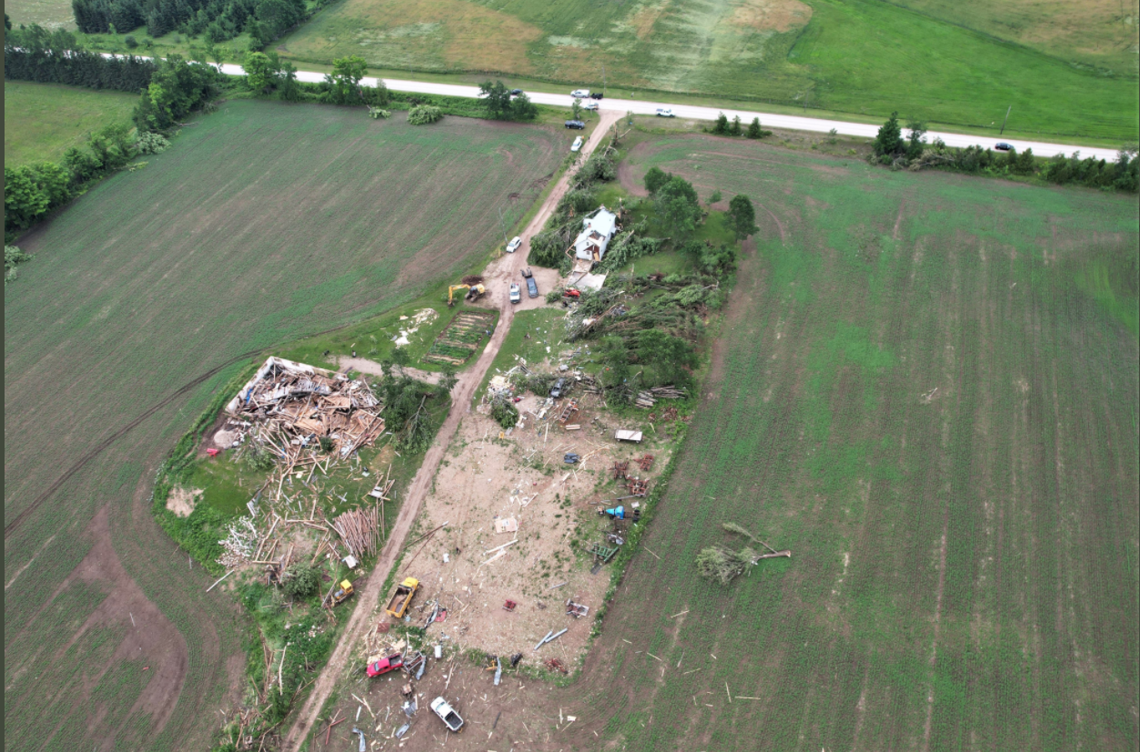 research team confirms second tornado touched down near goderich last weekend