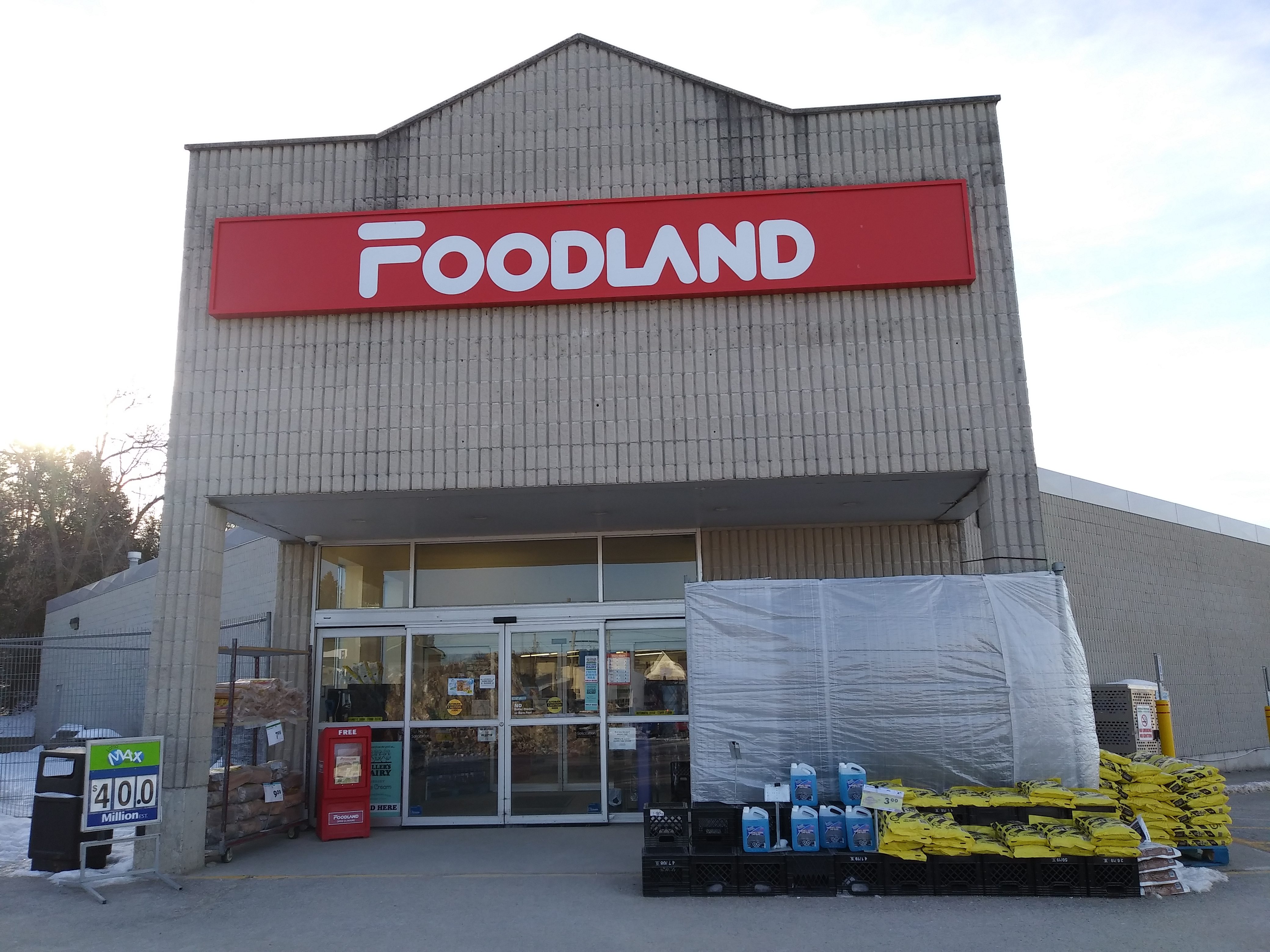 flooding at wingham foodland clean up and store reopens
