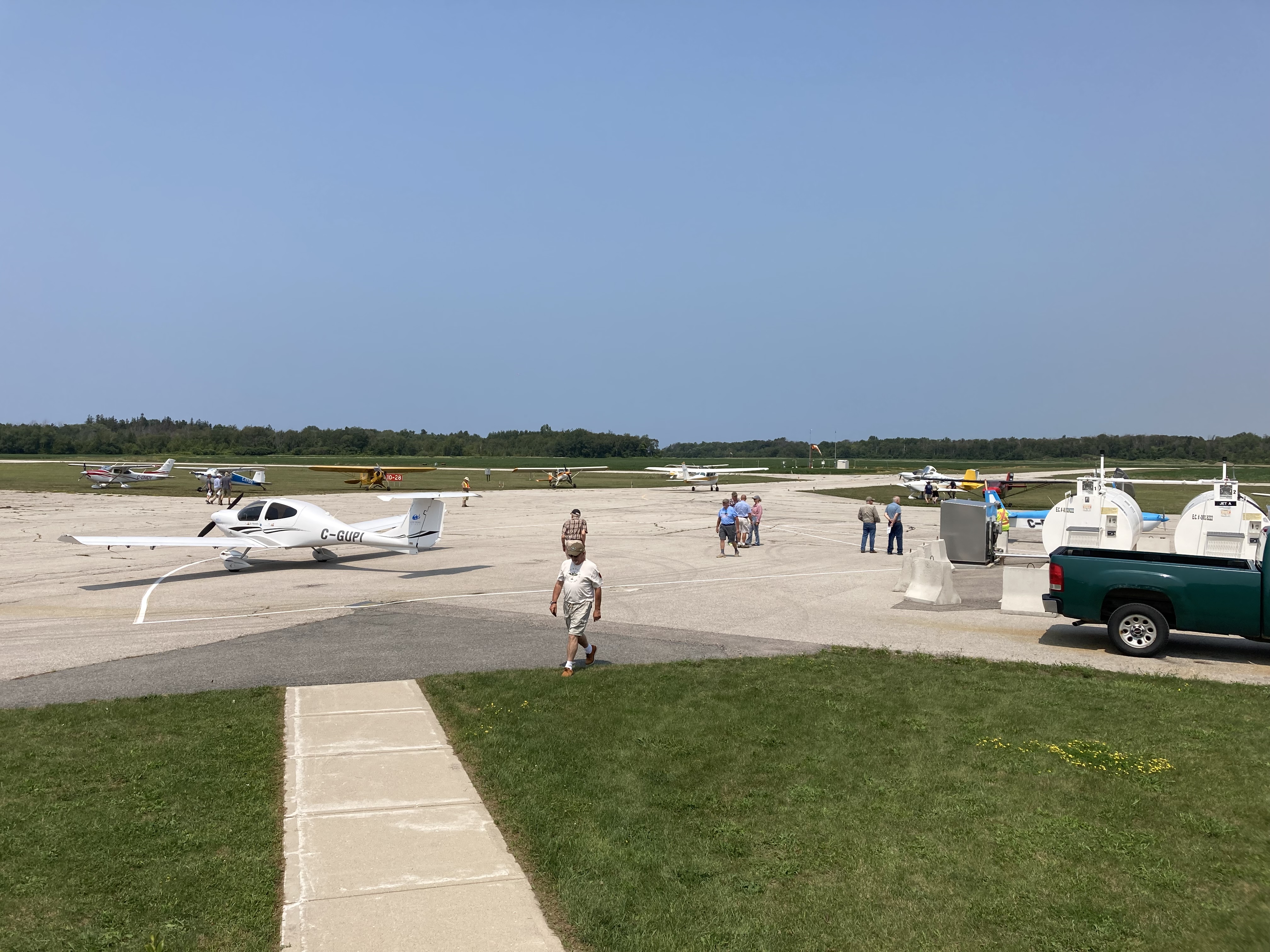 airport discussions at huron county council