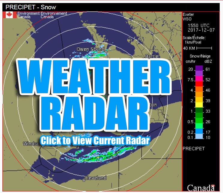 Winter Storm arrives in Midwestern Ontario