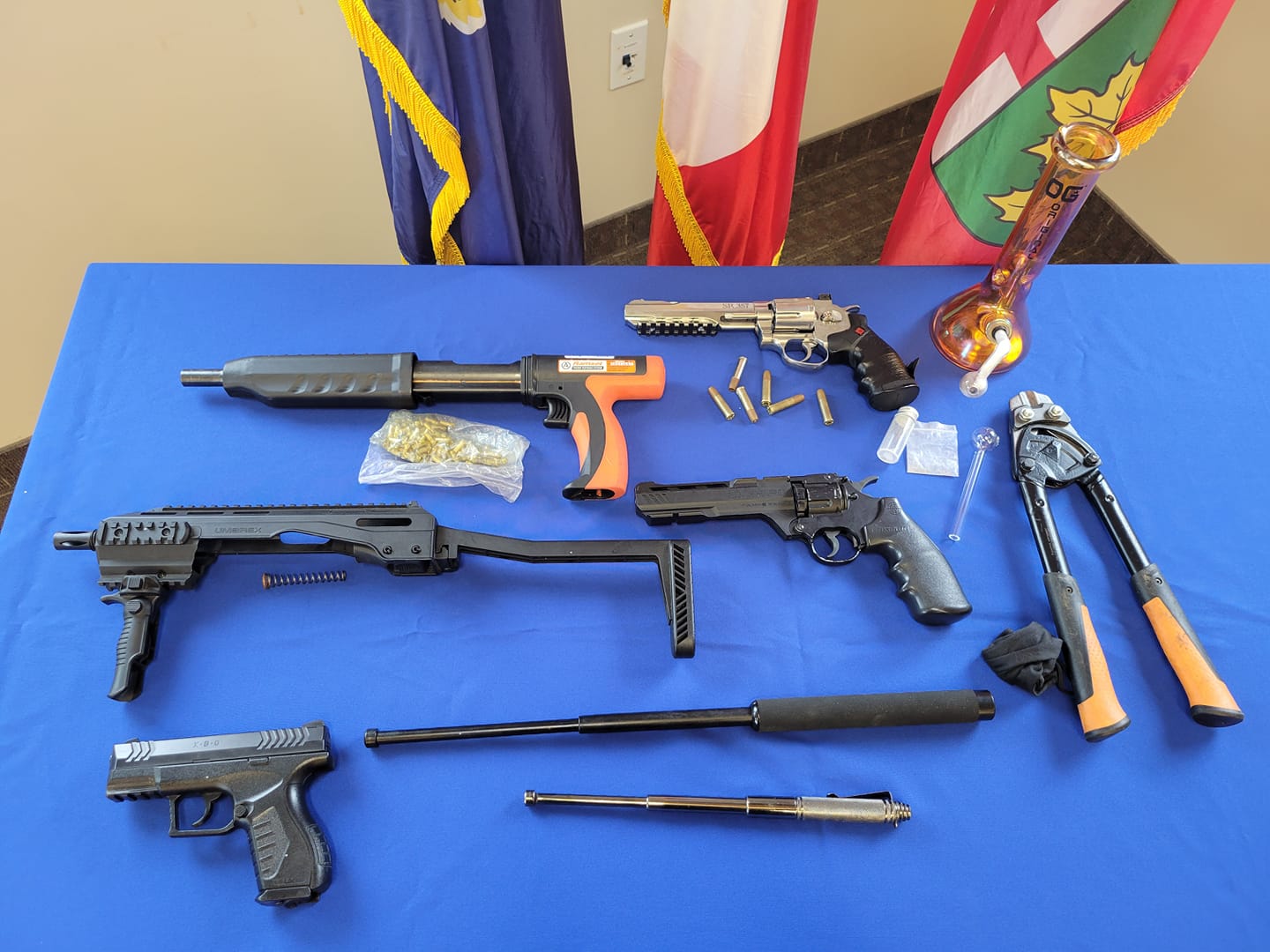Suspected stolen vehicle leads to firearms charges