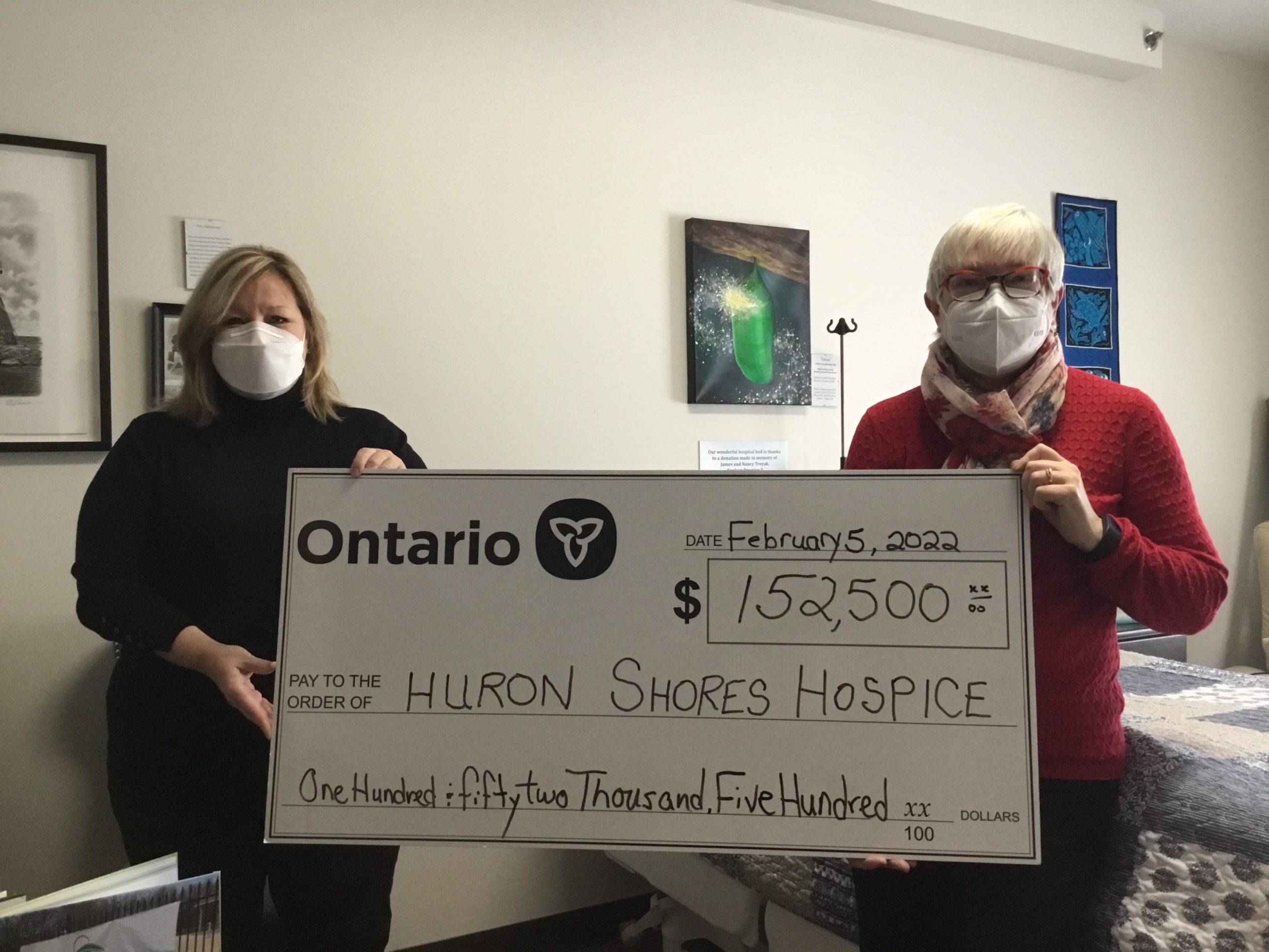 huron shores hospice receives one time top up of funds scaled