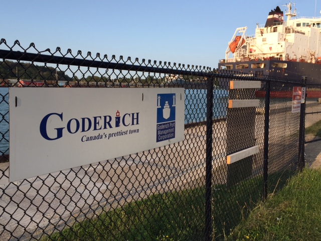 first ship rolls into goderich for 2022