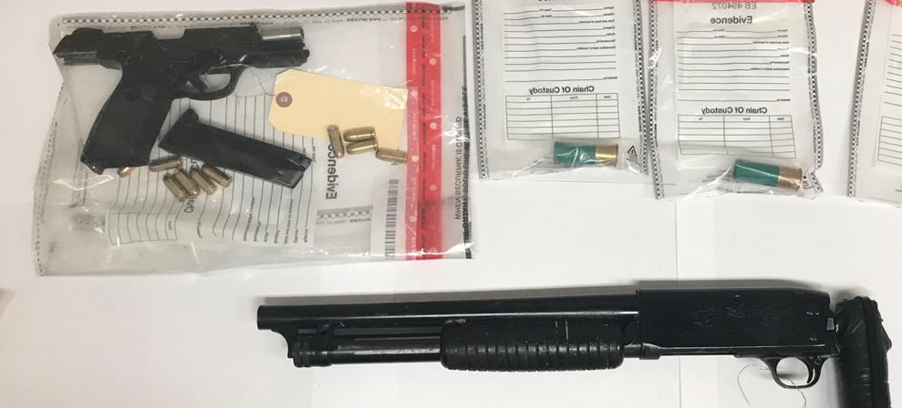 weapons and stolen property recovered near hanover