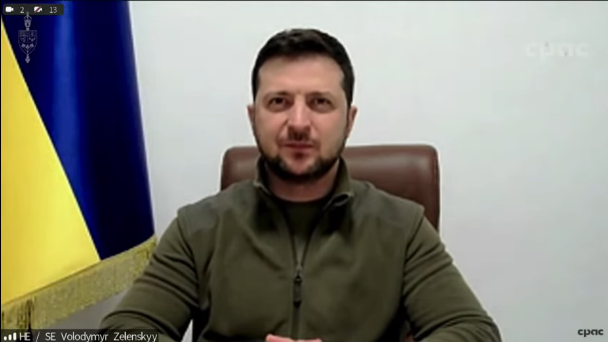 zelensky address parliament urges nato to close ukrainian skies