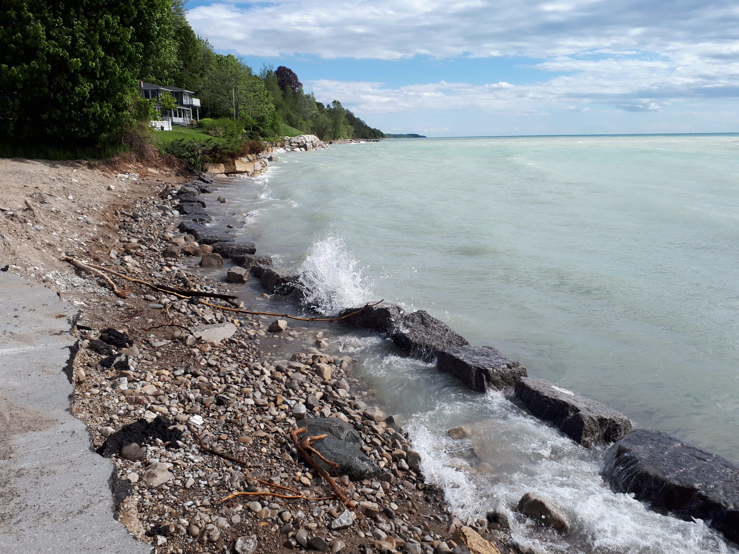 Local conservation authorities keeping an eye on erosion