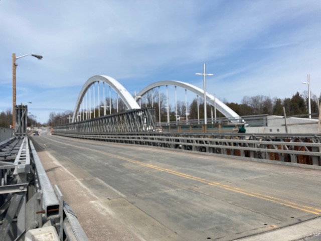 New Bayfield River Bridge opens