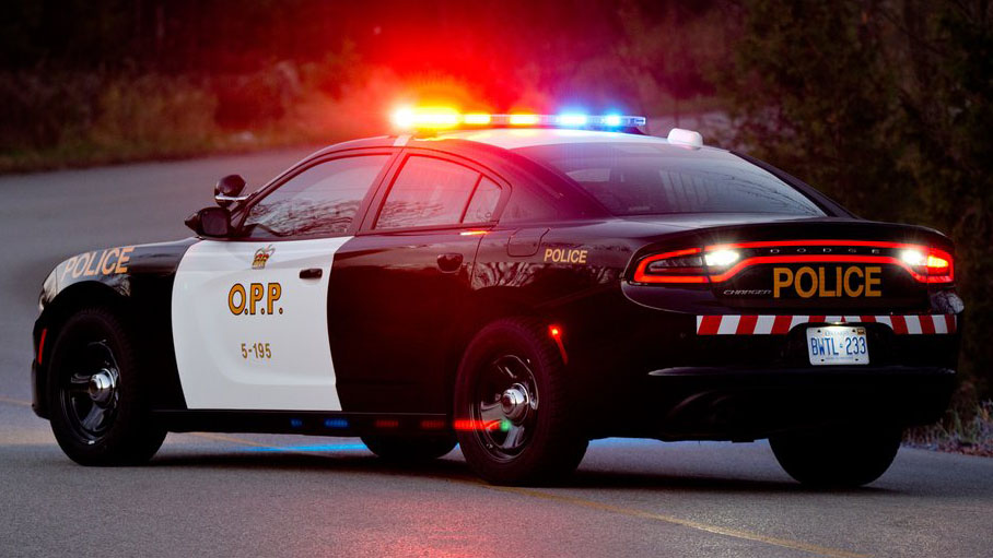 opp lay over 9000 charges during canada road safety week
