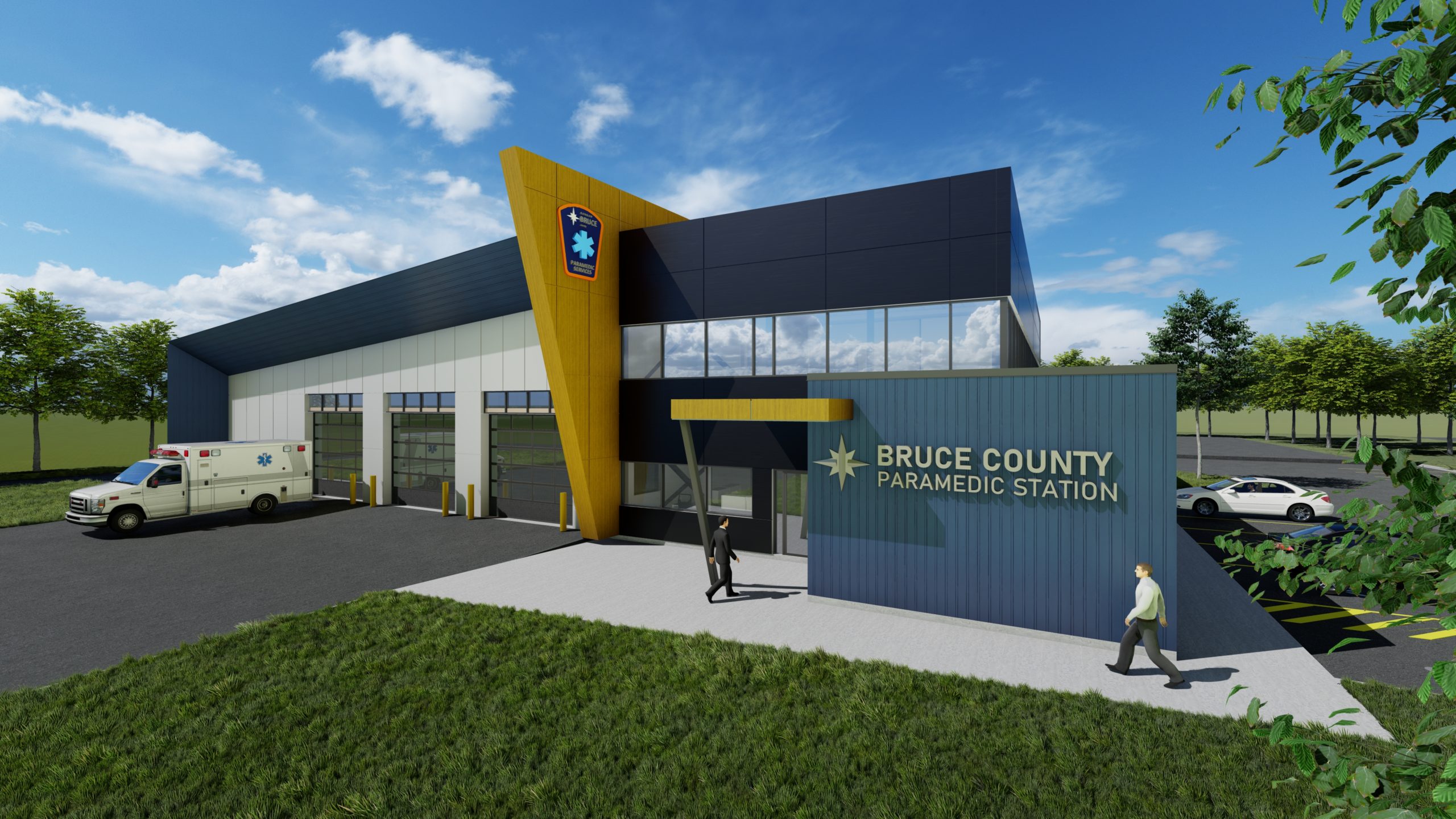 ground broken on new paramedic services station in bruce county scaled