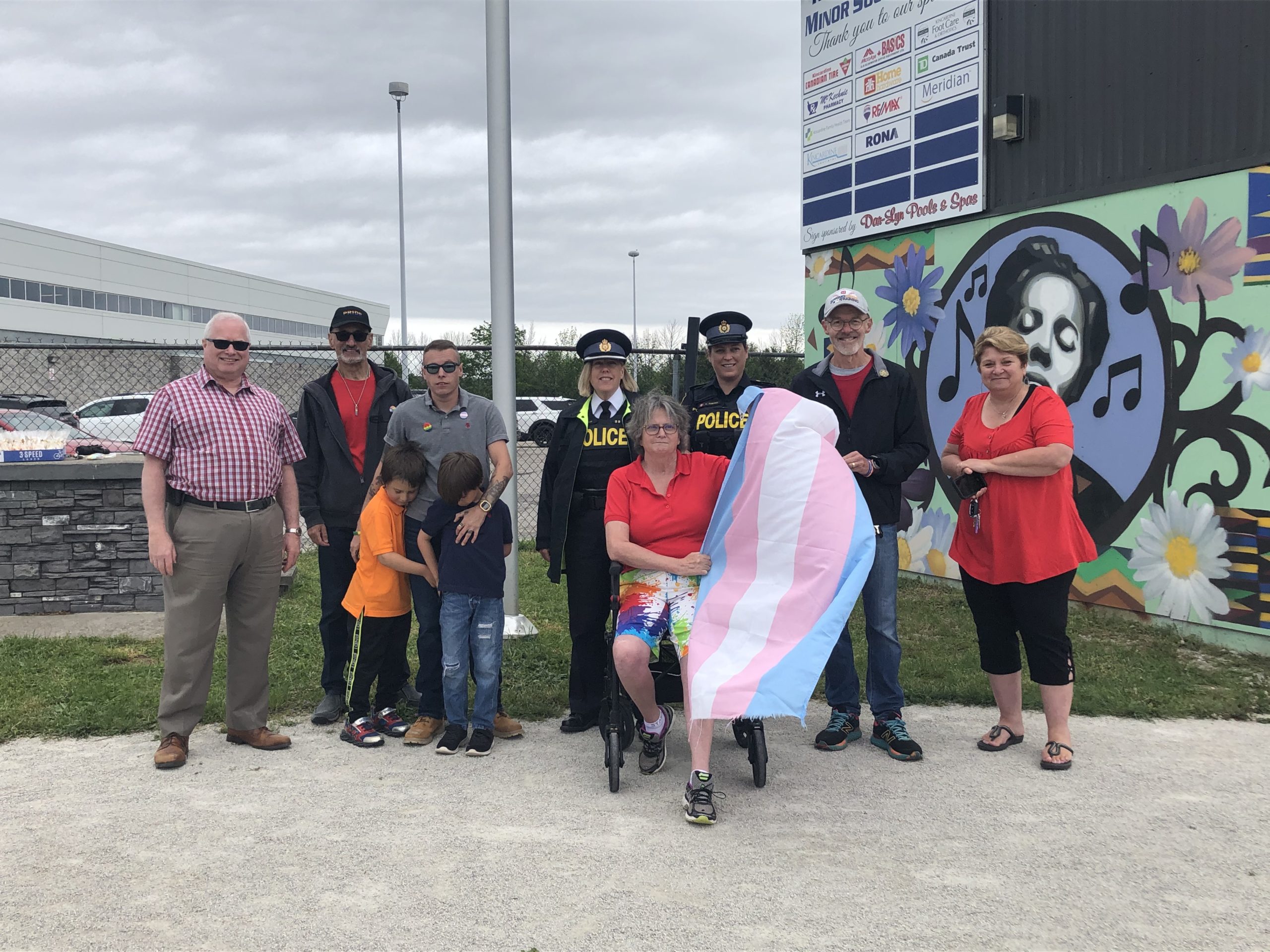 Kincardine kicks of Pride Month with flag raising