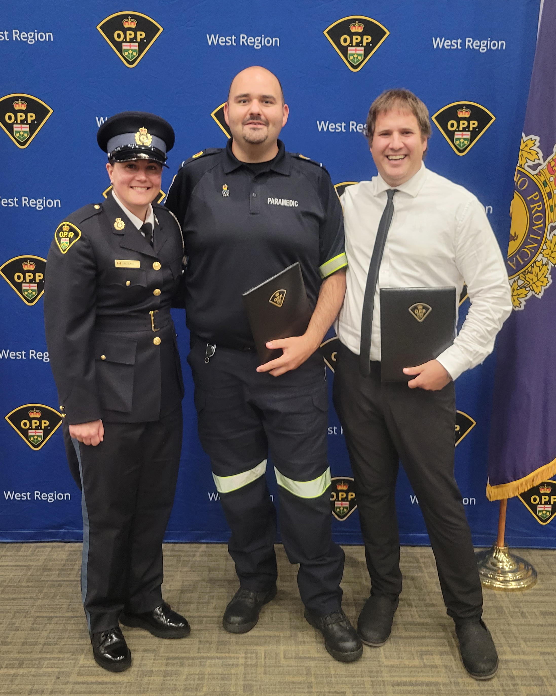 Two Bruce County paramedics recognized for bravery