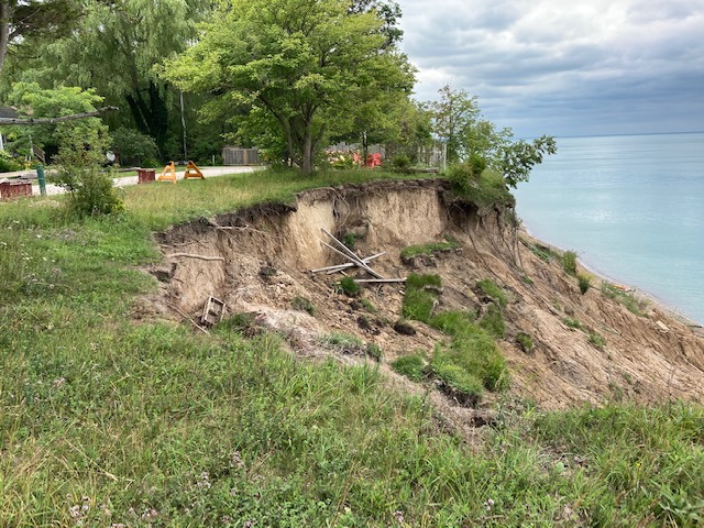 goderich wants to work on shoreline at south end of town