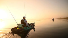 get personal with lake erie and walleye on a kayak