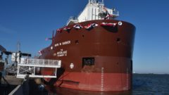 first in decades a new great lakes freighter joins fleet