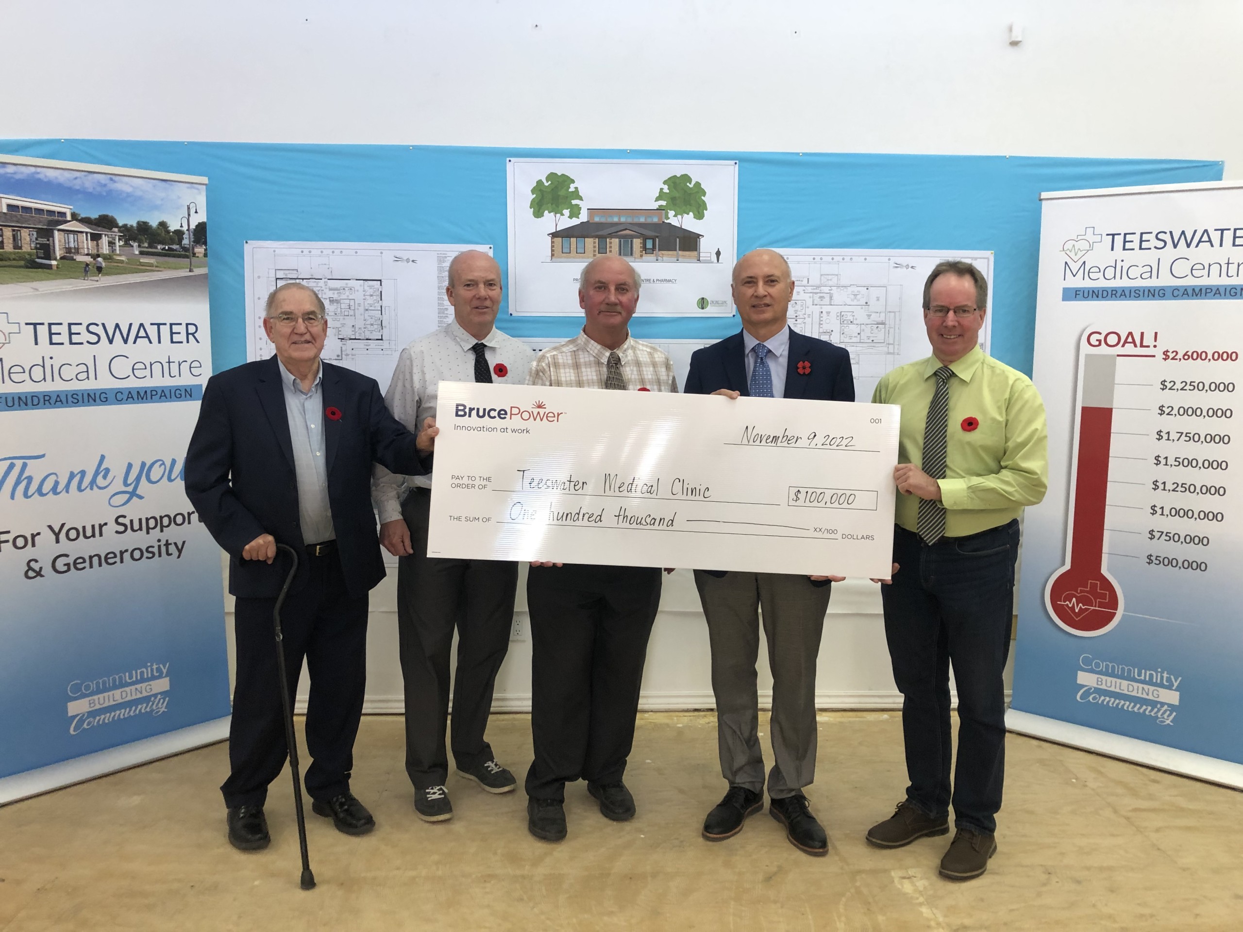 Bruce Power donates to local medical centre