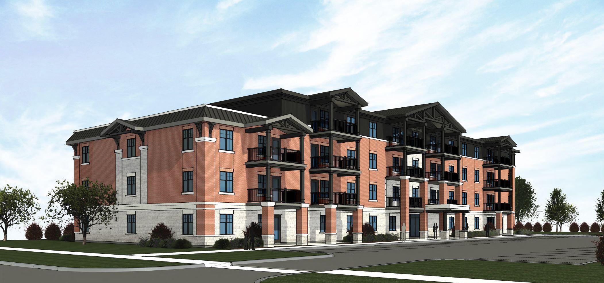 new apartment building gets approval from county