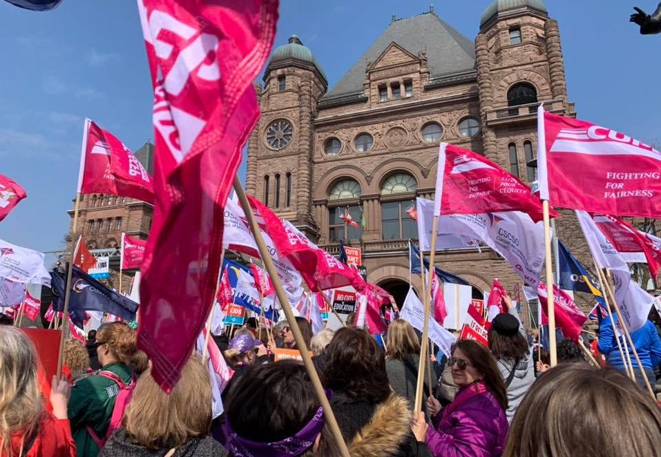 OPSEU members to strike in solidarity with CUPE education workers