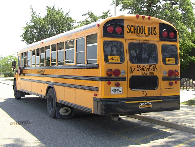 No students harmed in collision involving school bus