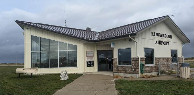suspect causes 100000 worth of damage to kincardine airport
