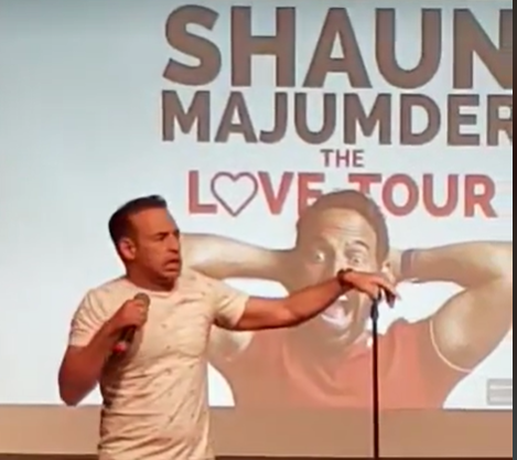 Comedian Sean Majumder tours Midwestern Ontario