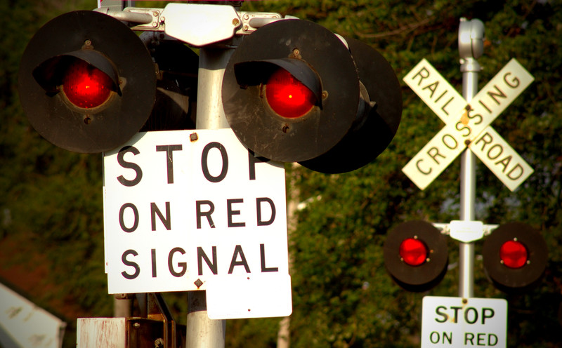 Vandalized lights at multiple railway crossings a “major hazard,” according to police