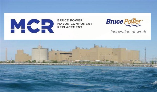 Experience helps speed up major component replacement plan at Bruce Power