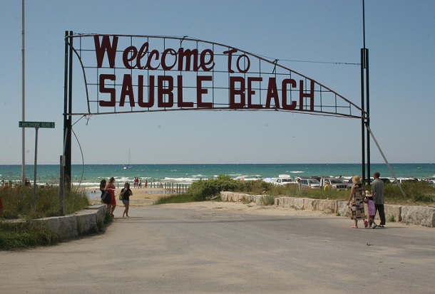 Saugeen First Nation hires security firm for Sauble Beach