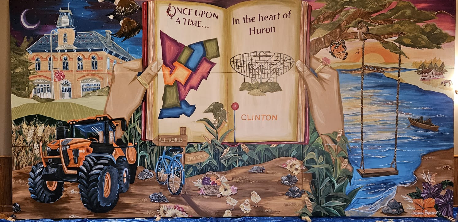 Community Improvement Coordinator says Clinton mural nearly complete