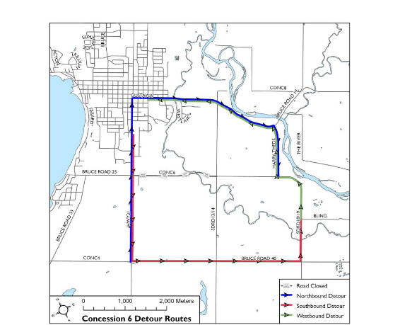 concession rd 6 closed until may 23