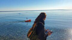 Coastal erosion researcher appeals for help in finding her remote-control boat
